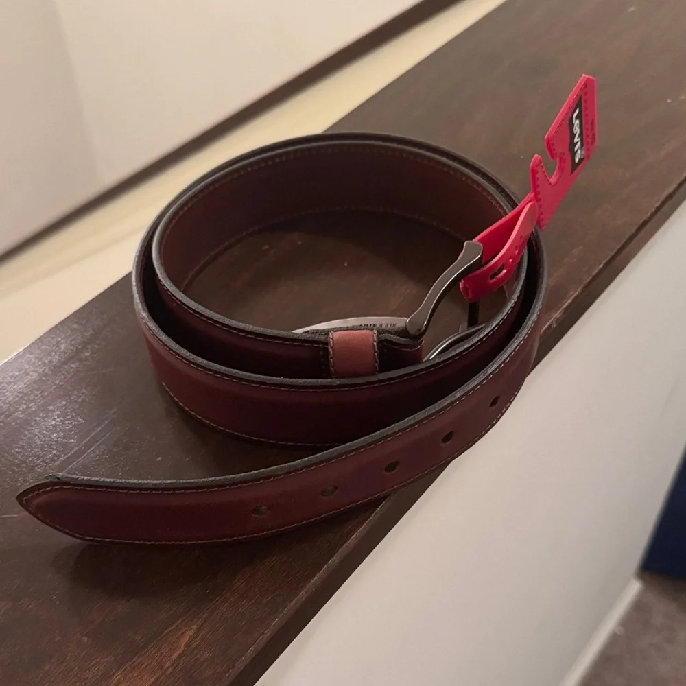 Levi's Rich Brown Leather Belt Bag
